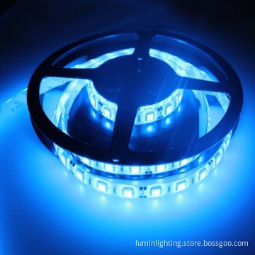 Good Quality DC12V / 24V SMD5050 60LEDs/M Flexible Blue LED Strip